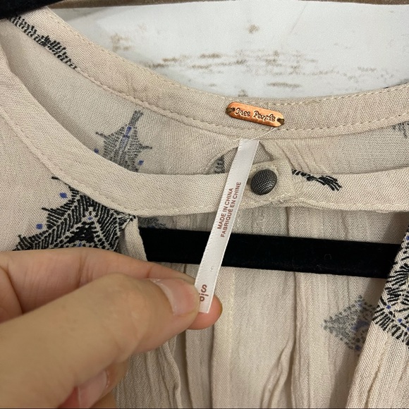 Free People Snap Out if it Tunic Mini Dress - Picture 5 of 7